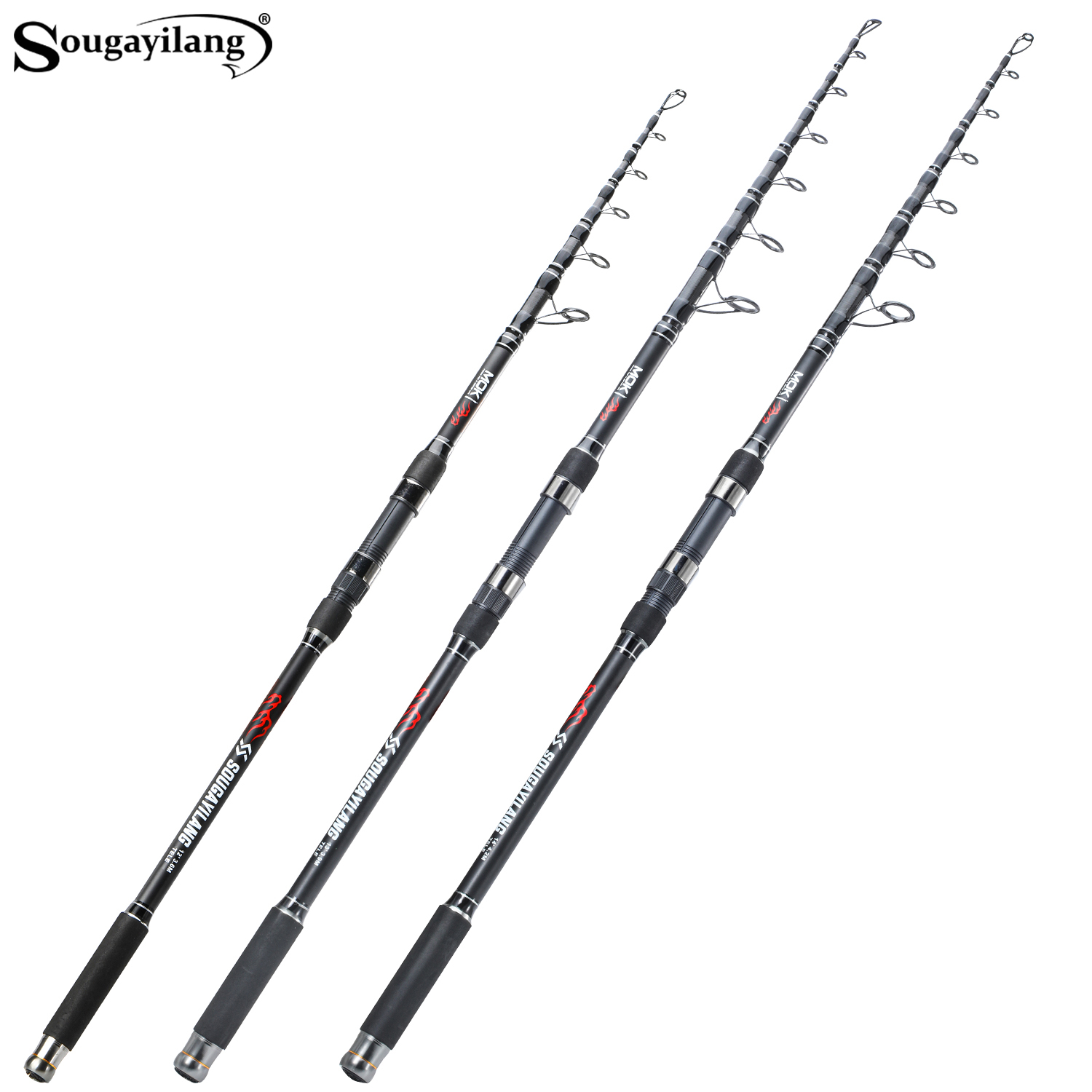 Fishing Rod Surf - Sougayilang Telescopic Carp Rod 3.6-4.2M High