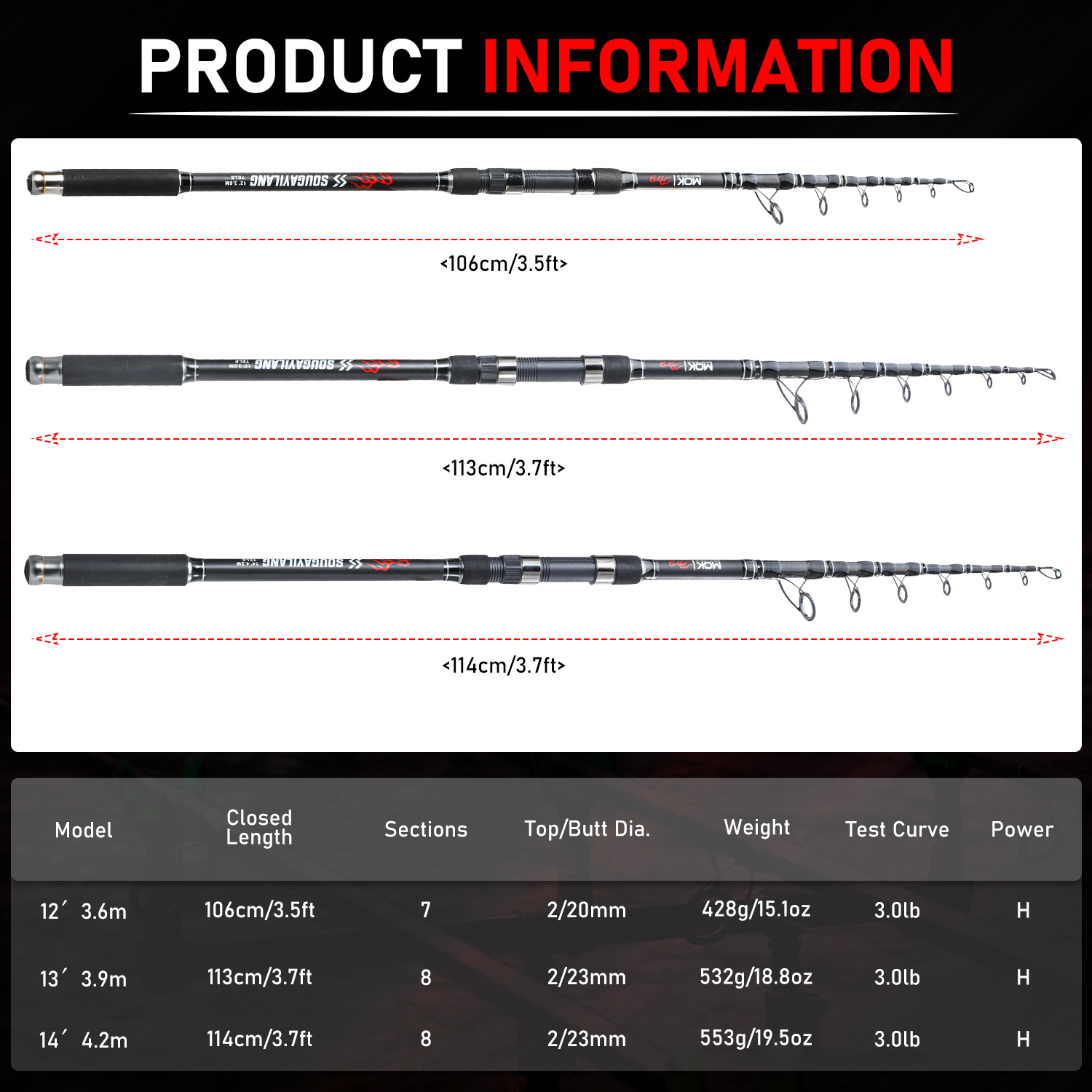 Sougayilang Telescopic Carp Ro - Fishing Rod Surf 评论和价格